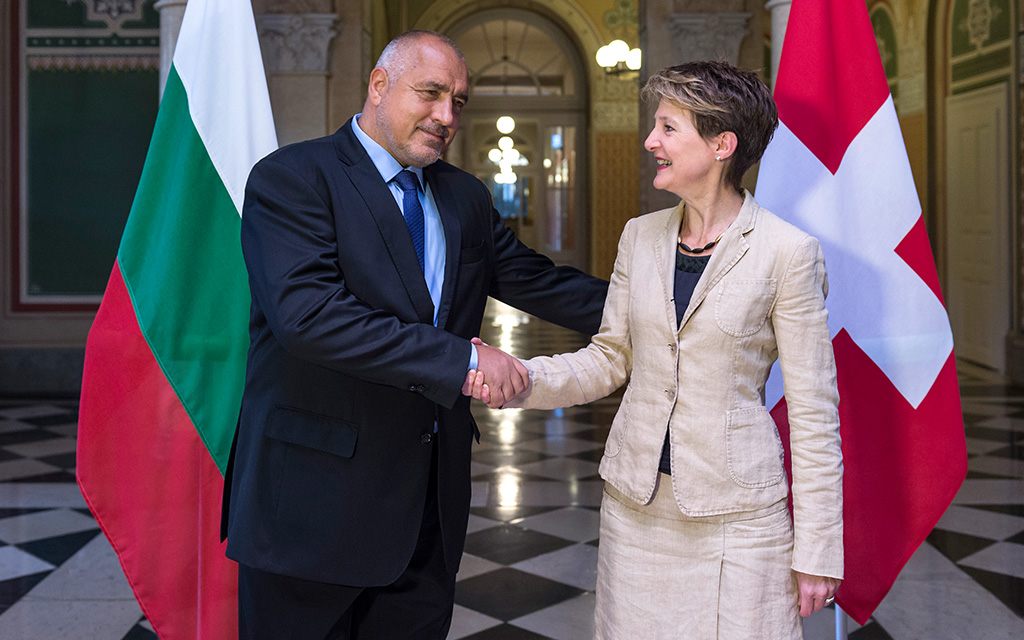 Incontro con il capo del Governo bulgaro Borissow