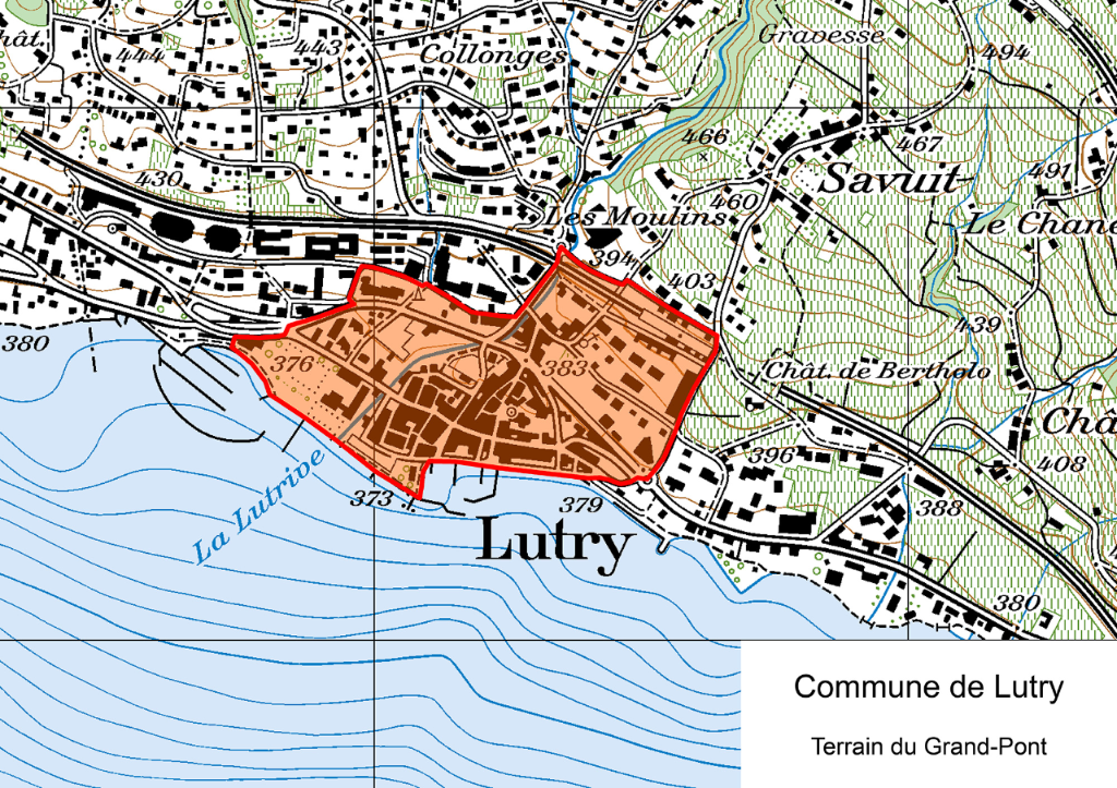 Terrain du Grand-Pont, Lutry VD
