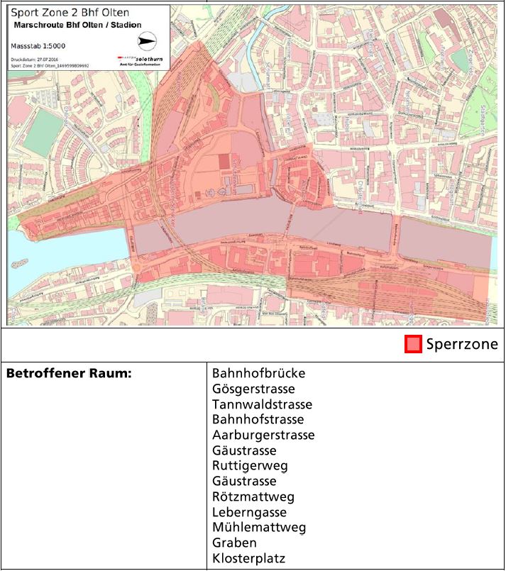 Zone 2, Olten (gültig ab 13.11.2018) 