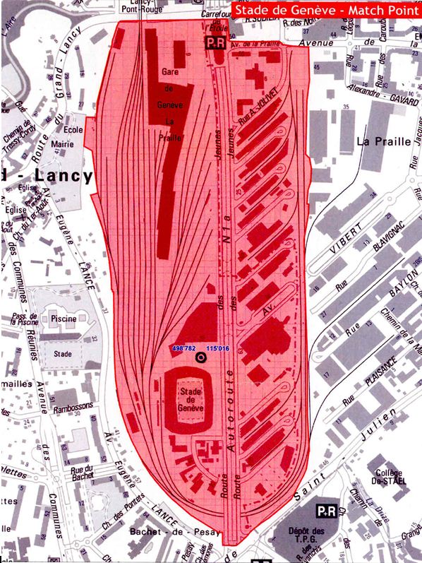 Stade de Genève, Genève GE