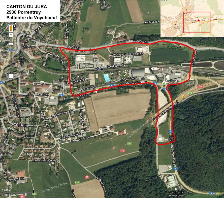 Patinoire du Voyeboeuf Ajoie, Porrentruy JU