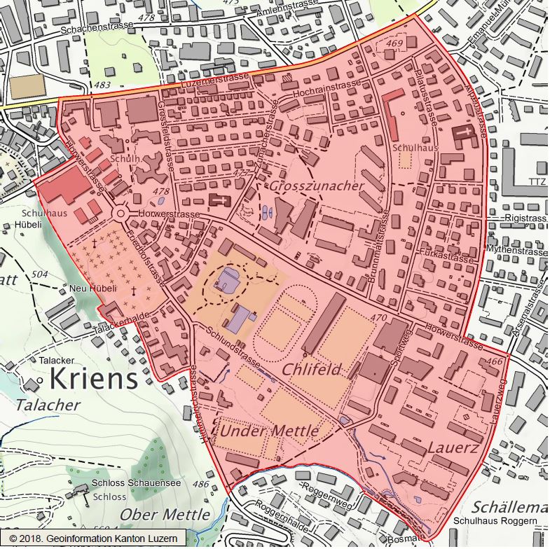 Stadion Kleinfeld, Kriens LU