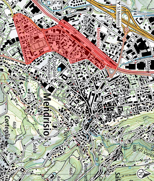 Stadio Comunale, Mendrisio TI (valido dal 10.02.2017)