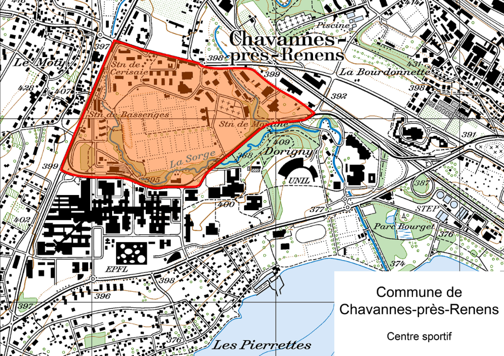 Centre sportif, Chavannes-près Renens VD
