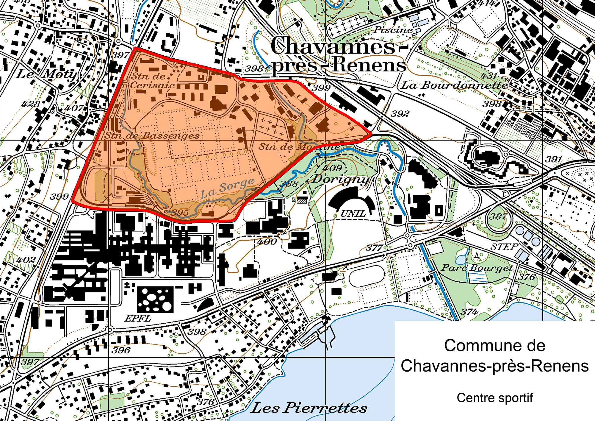 Centre sportif, Chavannes-près Renens VD