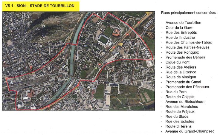 Stade de Tourbillon, Sion VS