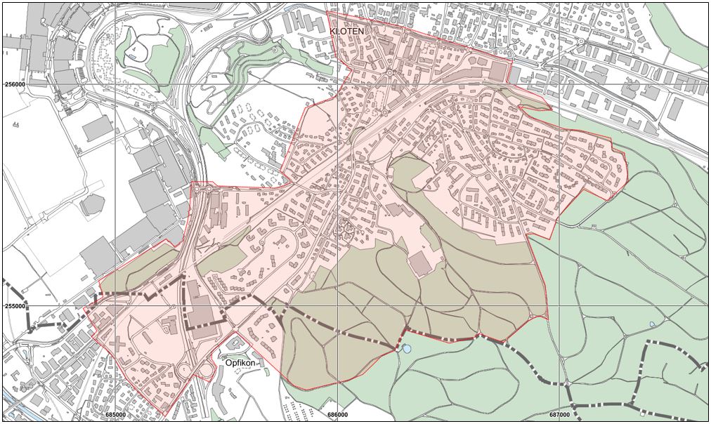 Rayonverbot Kloten R2, Kloten ZH