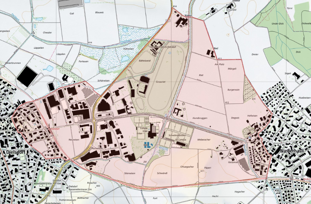 Rayonverbot Kloten Flughafen R1, Kloten ZH